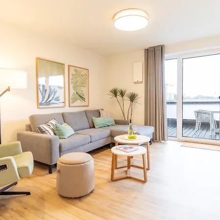 Matanzas- Penthouse Mit Dachterrasse, Sauna & Strandnah! アパート ケレンフーゼン